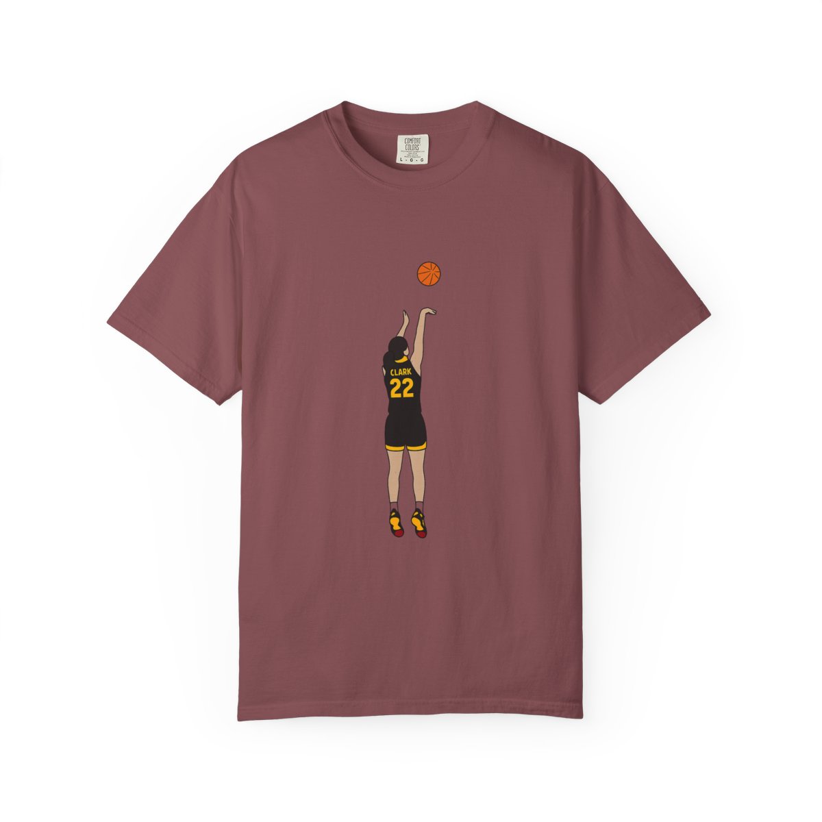 Caitlin Clark 3-Pointer Basketball T-Shirt - Official T-Shirts merchandise