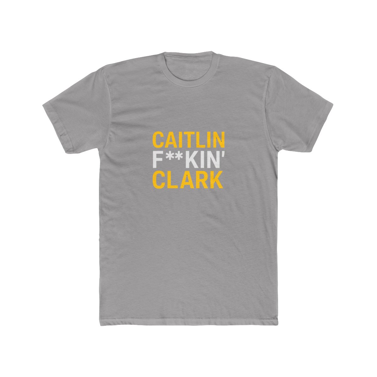 Caitlin FKIN Clark Bold Basketball Fan T Shirt - alternate angle 3, merchandise