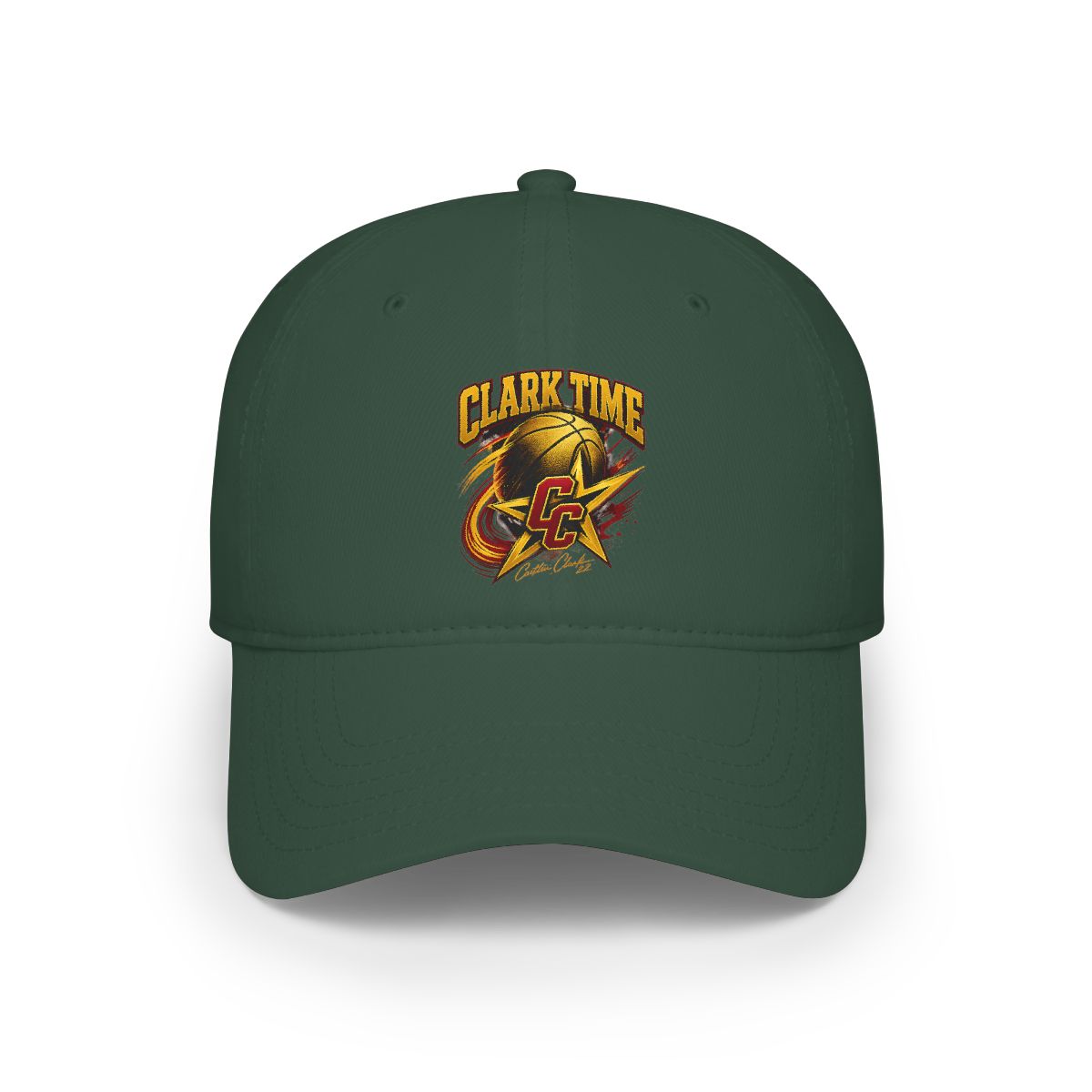 Caitlin Clark Clark Time Hat - alternate angle 4, merchandise