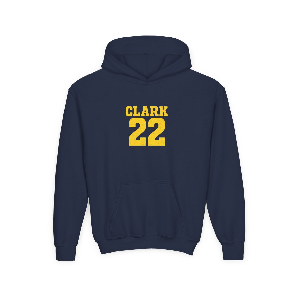 Caitlin Clark #22 Basketball Champion Kids Hoodie - Caitlin Clark official Hoodies merch