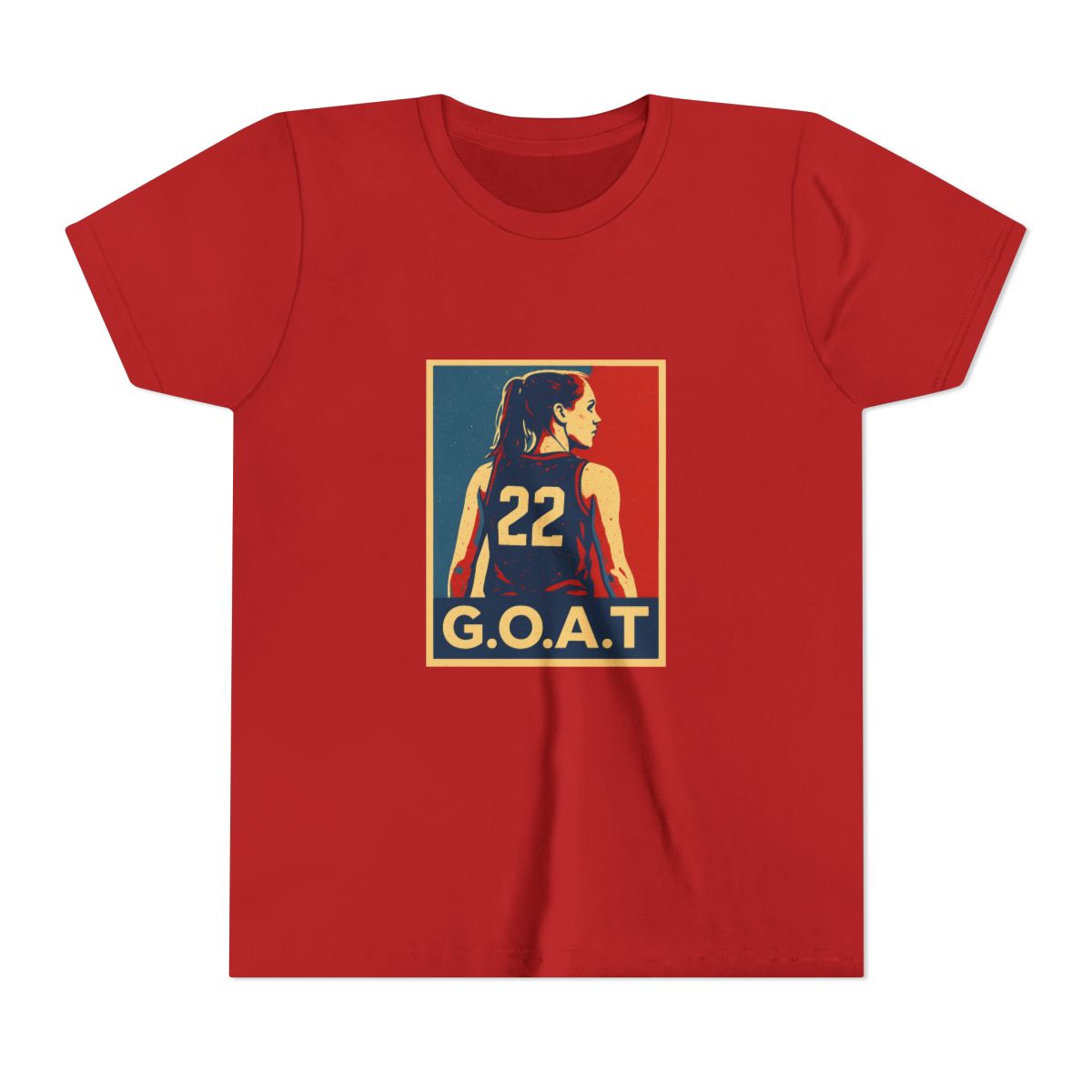 Caitlin Clark GOAT Basketball Tribute Kids T-Shirt - Official T-Shirts merchandise