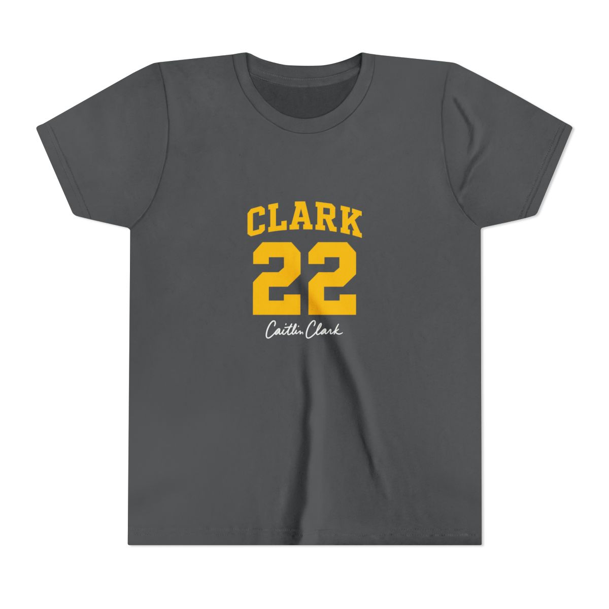Caitlin Clark Indiana Fever Champion Kids T Shirt - Basketball Fan Gear - alternate angle 5, merchandise