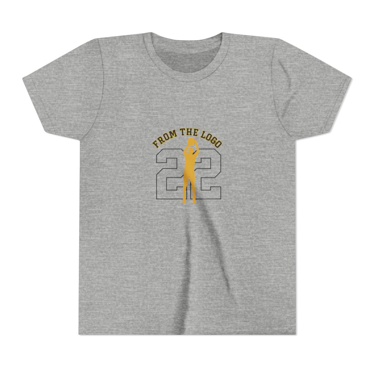 From The Logo Caitlin Clark 22 Kids T-Shirt - Caitlin Clark official T-Shirts merch