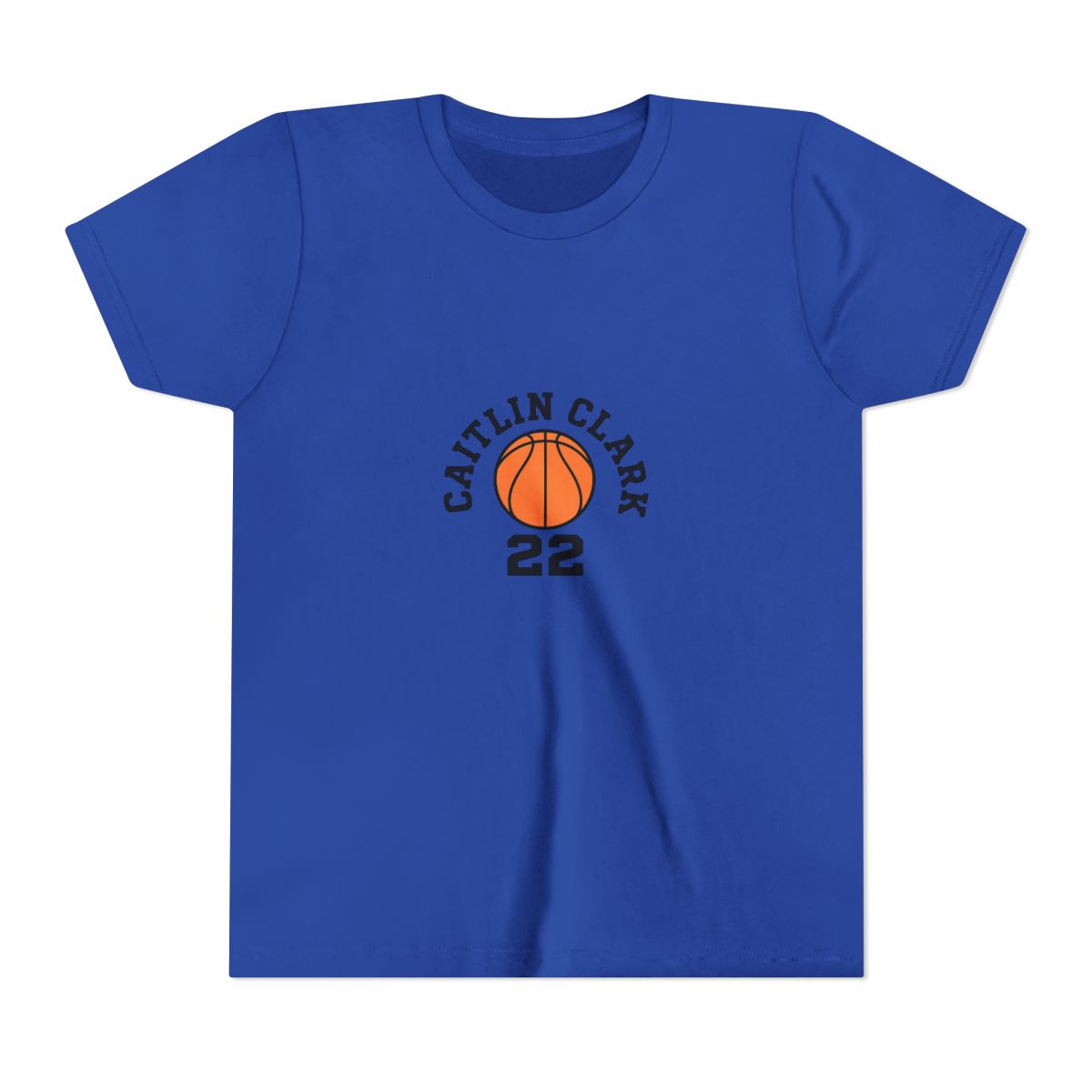 Vintage Caitlin Clark Hoops Icon | WNBA Fan Tee, Fever Shirt, Basketball Gift (Kids) - alternate angle 3, merchandise